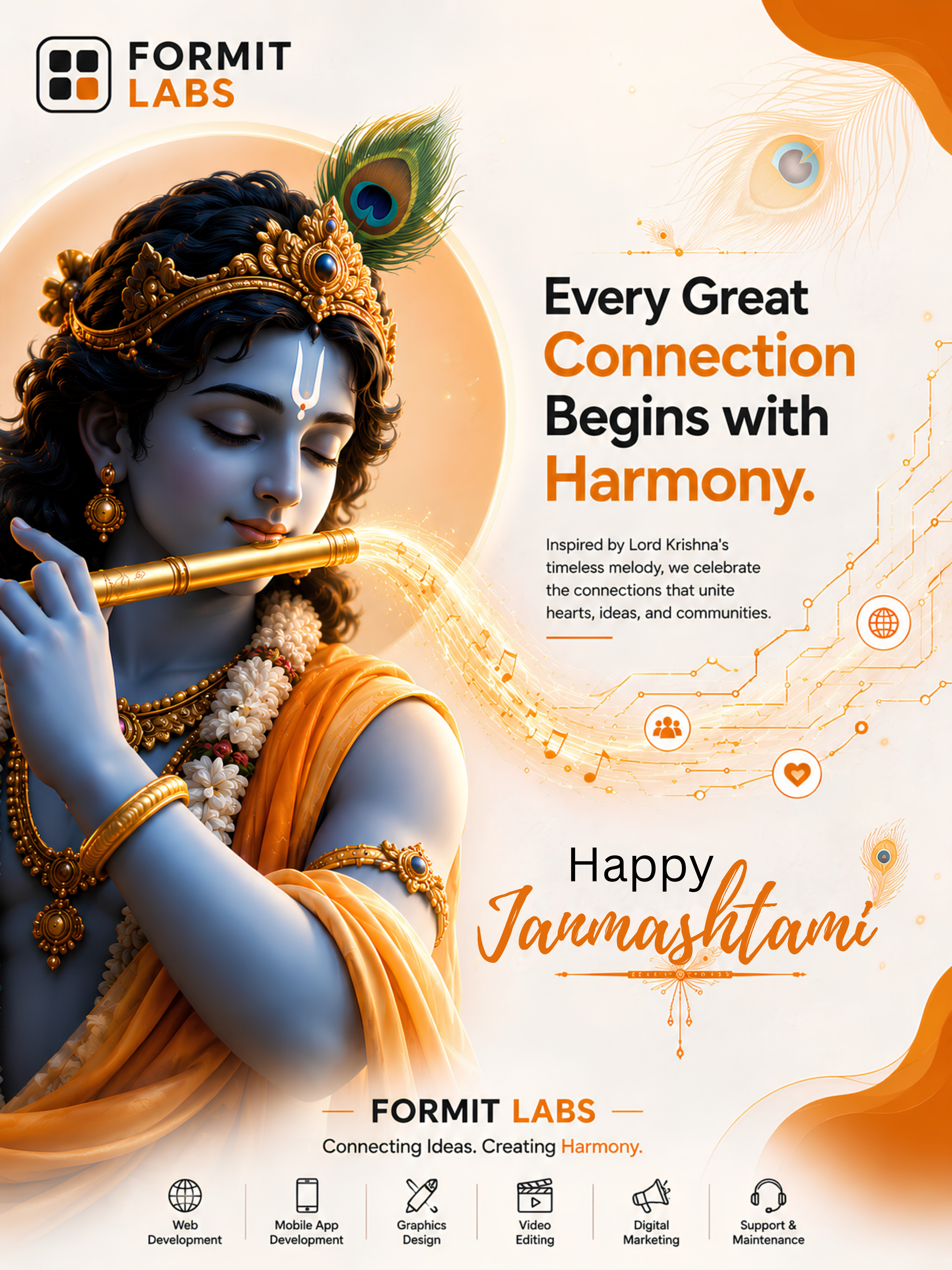 Janmashtami Festival Creative